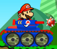 Марио на танке