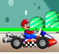 Марио гонки на машинах